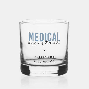 Verre À Whisky Assistant Médicale personnalisé MA Assistant cli