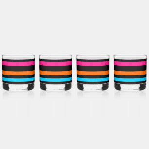 Verre À Whisky Bandes néon