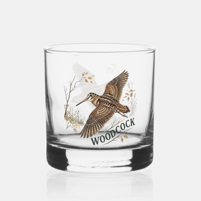 Verre À Whisky Bécasse  (Recto)