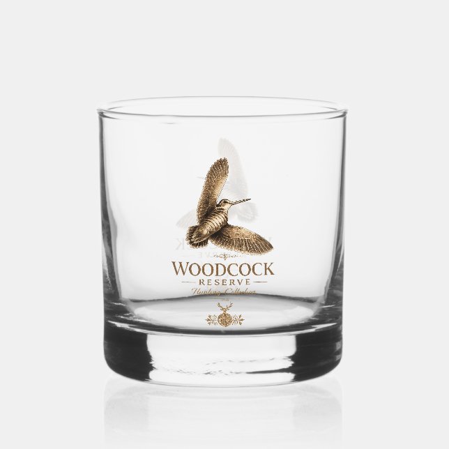 Verre À Whisky Bécasse  (Recto)