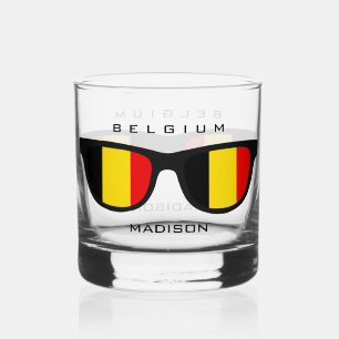 Verre À Whisky Belgian Shades nom personnalisé