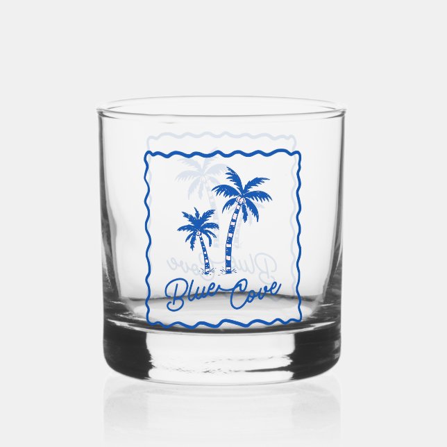 Verre À Whisky Blue Cove (Recto)
