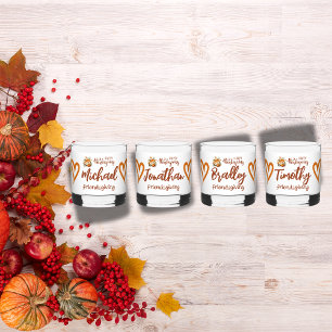 Verre À Whisky Bon thanksgiving, Monogramme d'action amicale