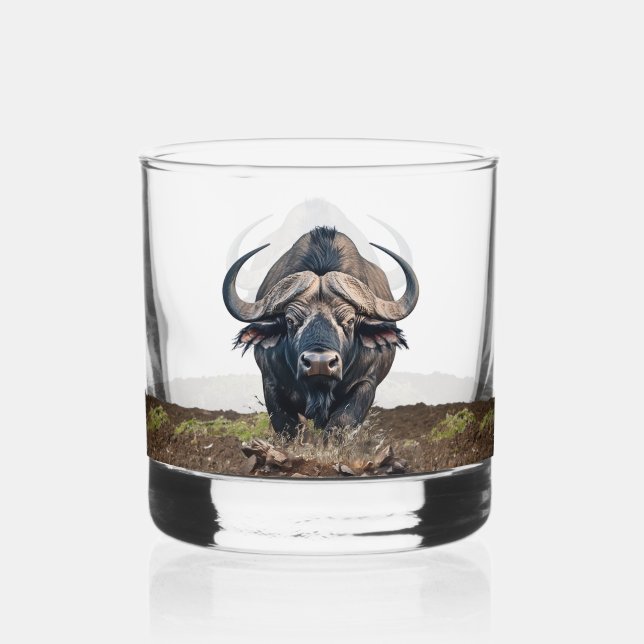 Verre À Whisky buffle africain (Recto)