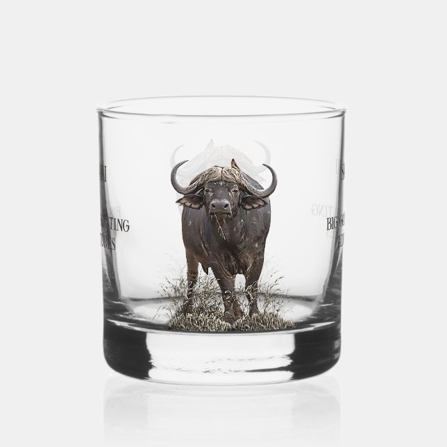 Verre À Whisky buffle africain (Recto)