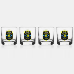 Verre À Whisky Cadeau de retraite de l'agent de police de la circ