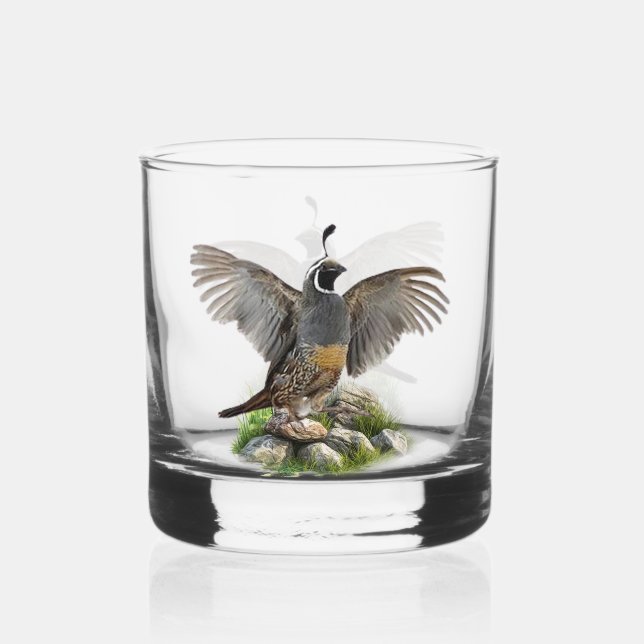 Verre À Whisky Caille (Recto)