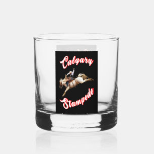 Verre À Whisky Calgary Heure Canada Juillet Riders Calgary Stampe