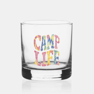 Verre À Whisky Camping Summer Girls Camp Life Cravate-Die Retro