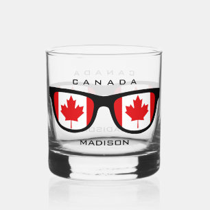 Verre À Whisky Canadian Shades nom personnalisé