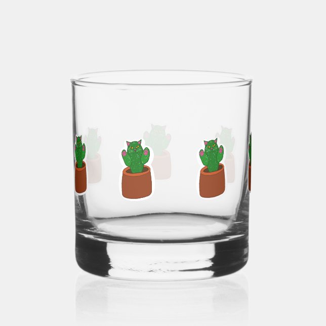 Verre À Whisky Catcus (Recto)