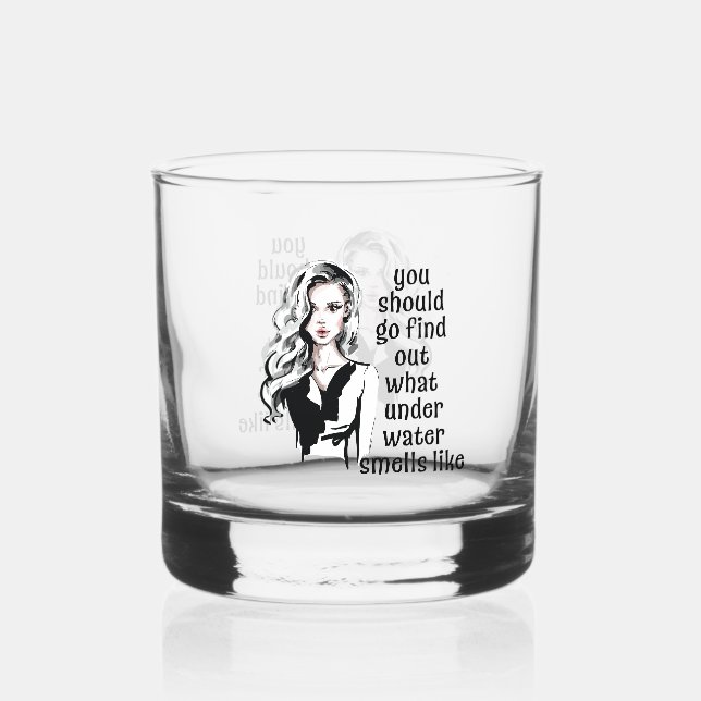 Verre À Whisky Ce que l'eau sent comme (Recto)
