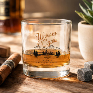Verre À Whisky Chalet Maison au Bord du Lac pour Enterrement de V
