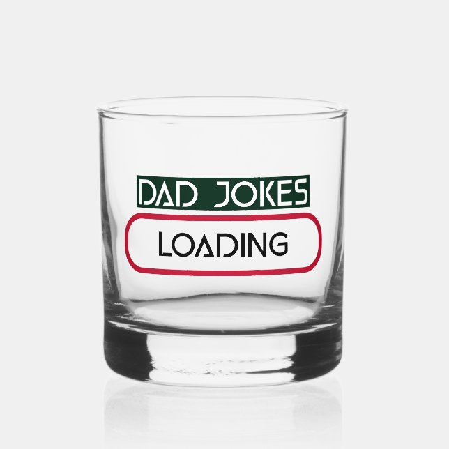 VERRE À WHISKY CHARGEMENT DE DAD JOKES (Recto)