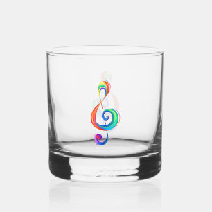 Verre À Whisky Clé arc-en-ciel
