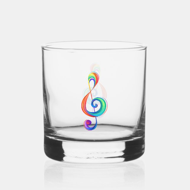 Verre À Whisky Clé arc-en-ciel (Recto)