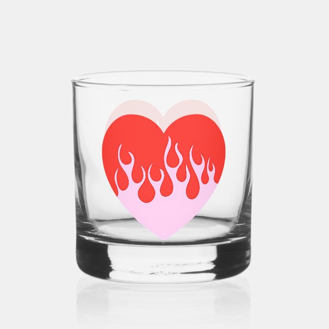 Verre À Whisky Cœur de feu (Recto)