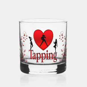 Verre À Whisky Coeur Tapping Dance Design