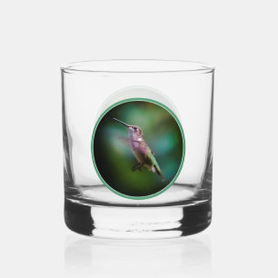 Verre À Whisky Colibri à gorge rubis - Photographie originale