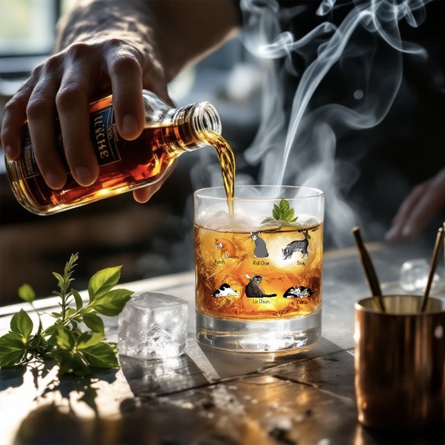 Verre À Whisky Commandes Cat (Créateur téléchargé)