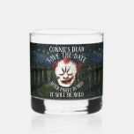 Verre À Whisky Connie's Dead After Party in Hell Save the Date<br><div class="desc">PrimAlaska Apparel. C'est un design modèle. Appuyez sur la barre Personnaliser pour remplir les champs. Assurez-vous d'acheter la livraison gratuite zazzle pendant un an, un bon rapport qualité-prix. Vous pouvez envoyer des chemises à bas prix. Surveillez également la vente de Zazzle sur des t-shirts. Ce modèle t-shirt vous permettra de...</div>