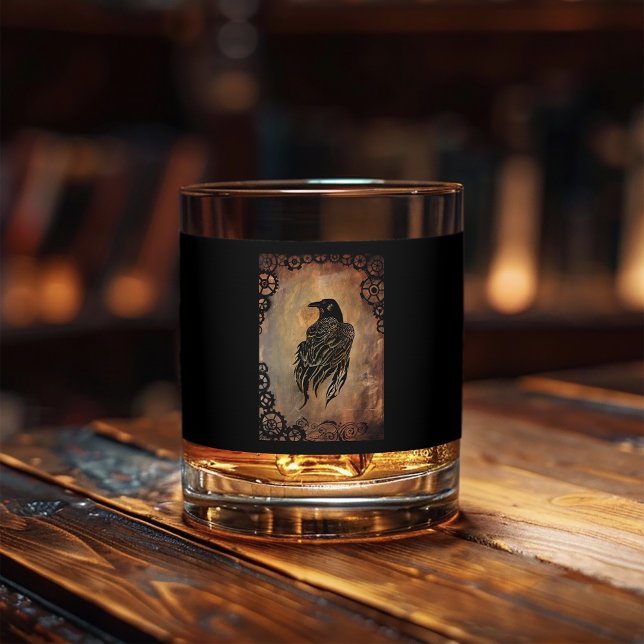 Verre À Whisky Corbeau (Créateur téléchargé)