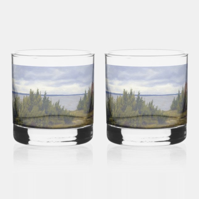 Verre À Whisky Côte tranquille de Vormsi (Recto)