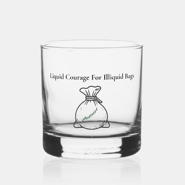 Verre À Whisky Courage liquide - Altcoin Trader Whiskey Glass (Recto)