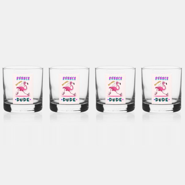 Verre À Whisky Coureur rythmique (Recto)
