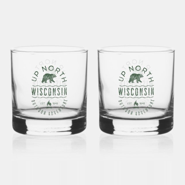Verre À Whisky Dans le nord du Wisconsin (Recto)