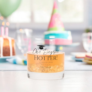 Verre À Whisky Diplôme Un Degré Hotter Cuir Whiskey personnalisé