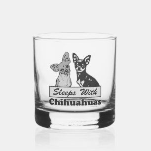 Verre À Whisky Dors Avec Chihuahuas