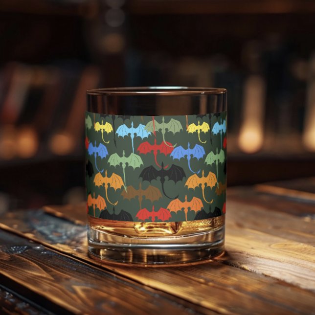 Verre À Whisky Dragons Green Flight Imaginaire (Créateur téléchargé)