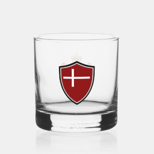 Verre À Whisky Drapeau danois- blason