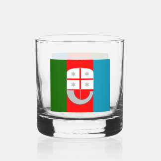 Verre À Whisky Drapeau de la Ligurie (région italienne)