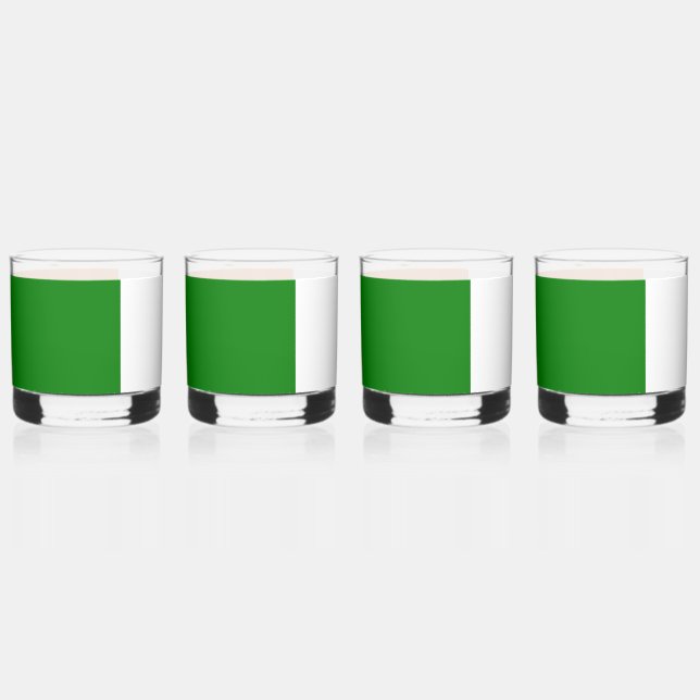 Verre À Whisky Drapeau irlandais enchevêtré (Recto)
