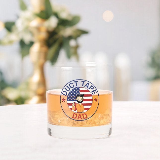 Verre À Whisky Duct Tape Dad - Whiskey Glass (Insitu (Mariage))