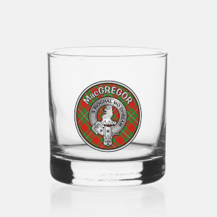 Verre À Whisky [EDIT] Clan MacGregor Crest & Tartan