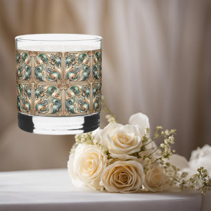 Verre À Whisky Elégance de la côte des perles Lunettes de roches 