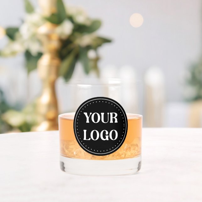 Verre À Whisky élégant, moderne, raffiné et éditable. (Insitu (Mariage))