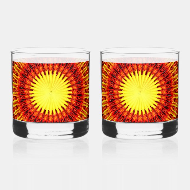 Verre À Whisky Ensemble Sunburst Drinkware (Verso)