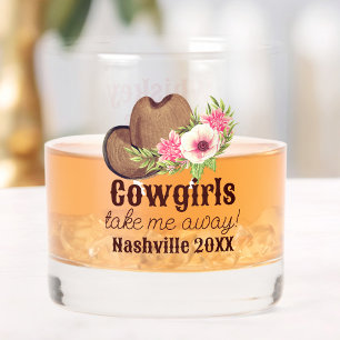 Verre À Whisky Enterrement de vie de jeune fille personnalisé Cow