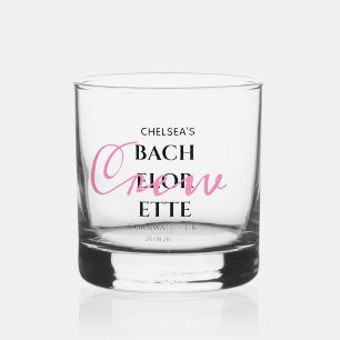 Verre À Whisky Équipe de fête de demoiselle d'honneur de palmier