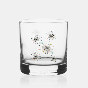 Verre À Whisky Étoile atomique des années 50 Moderne du milieu du