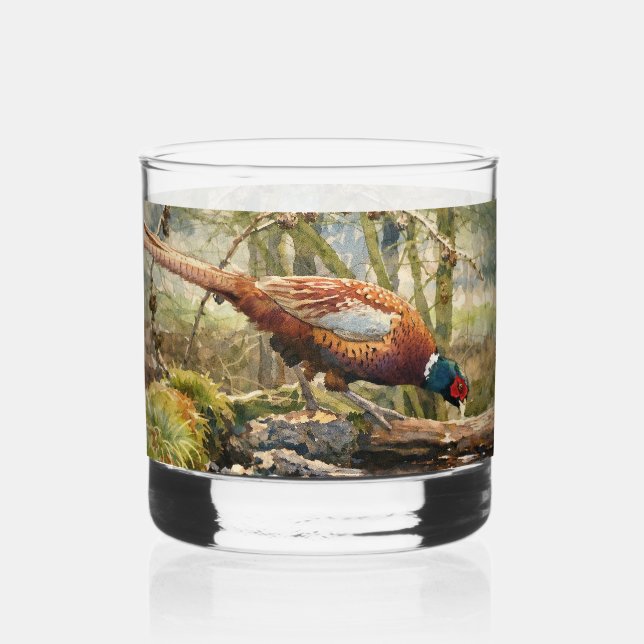 Verre À Whisky Faisan  (Recto)
