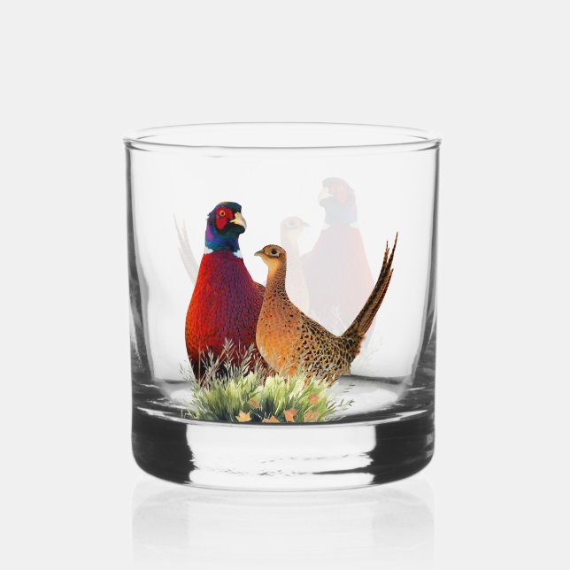 Verre À Whisky Faisan  (Recto)