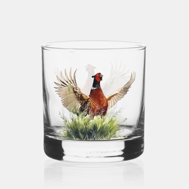 Verre À Whisky Faisan  (Recto)
