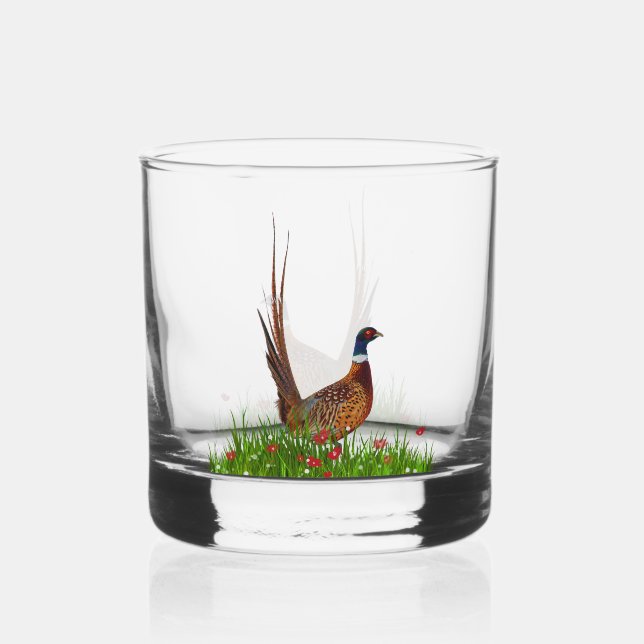 Verre À Whisky Faisan  (Recto)