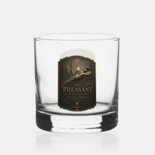 Verre À Whisky Faisan, Chasse Royale