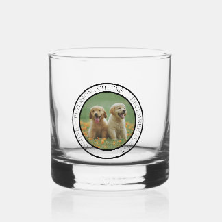 Verre À Whisky Faveur de mariage personnalisée pour chien, photo